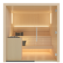 Auroom Libera Glass Cabin Sauna Kit
