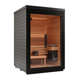 Auroom Sauna Black Auroom Mira S Outdoor Cabin Sauna Kit