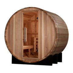 Golden Designs "St. Moritz" 2 Person Barrel Traditional Sauna GDI-B002-01