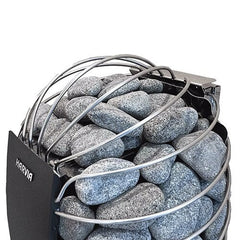Harvia Spirit SP90E Spirit Series 9kW Sauna Heater, Black