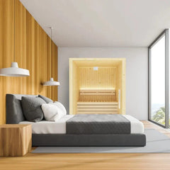 SaunaLife 1-2 Person Model X2 Indoor Home Sauna