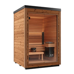 Auroom Sauna Natural Auroom Mira S Outdoor Cabin Sauna Kit