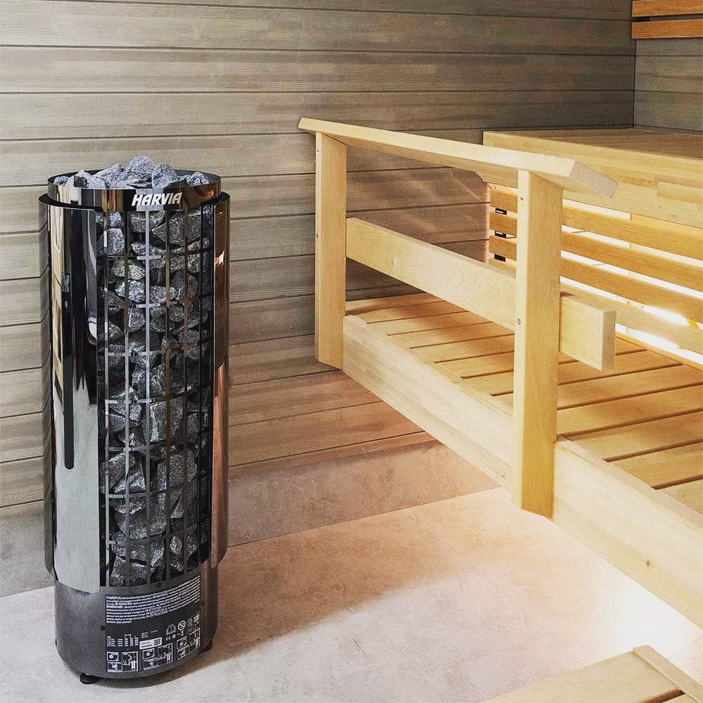 Harvia Cilindro PC80 Sauna Heater Package