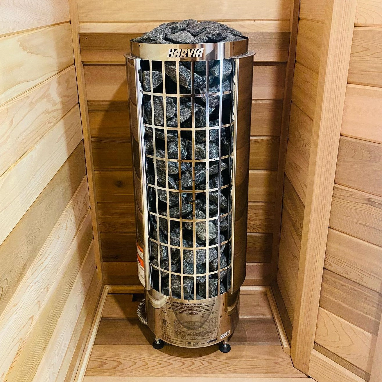 Harvia Cilindro PC110E 10.5 kW Electric Sauna Heater