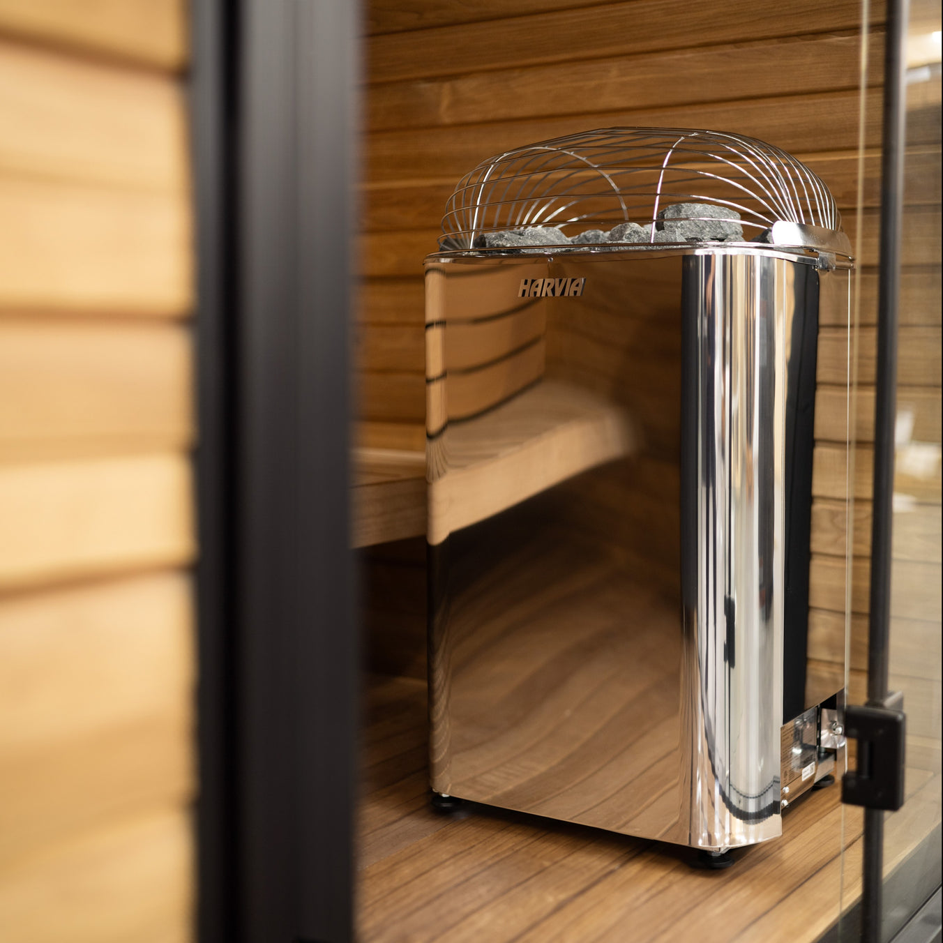 Harvia Club K12.5G Electric Sauna Heater Package