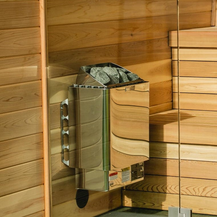 Harvia KIP80W Electric Sauna Heater Package