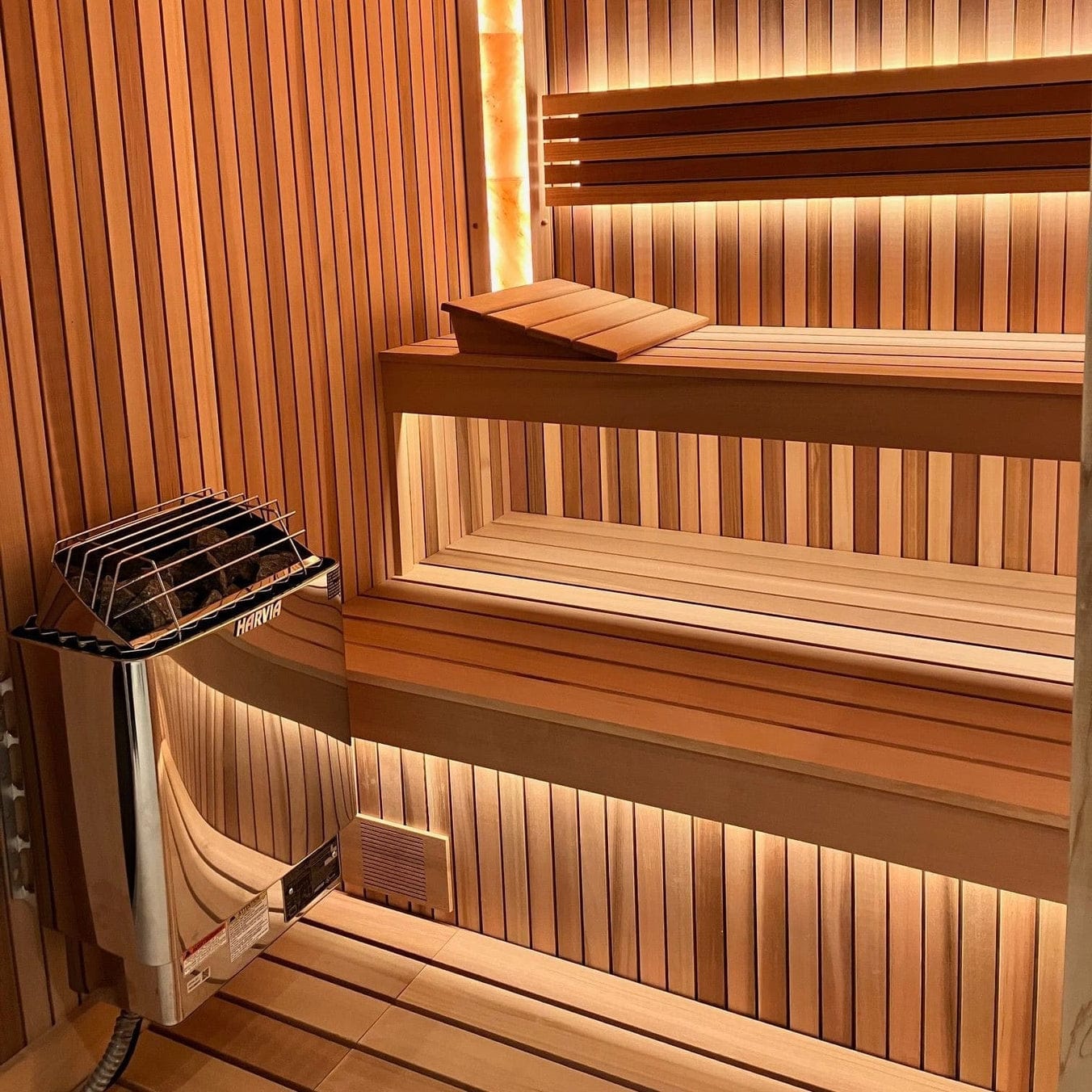 Harvia KIP80B 8 kW Electric Sauna Heater w/ Built-in Controls