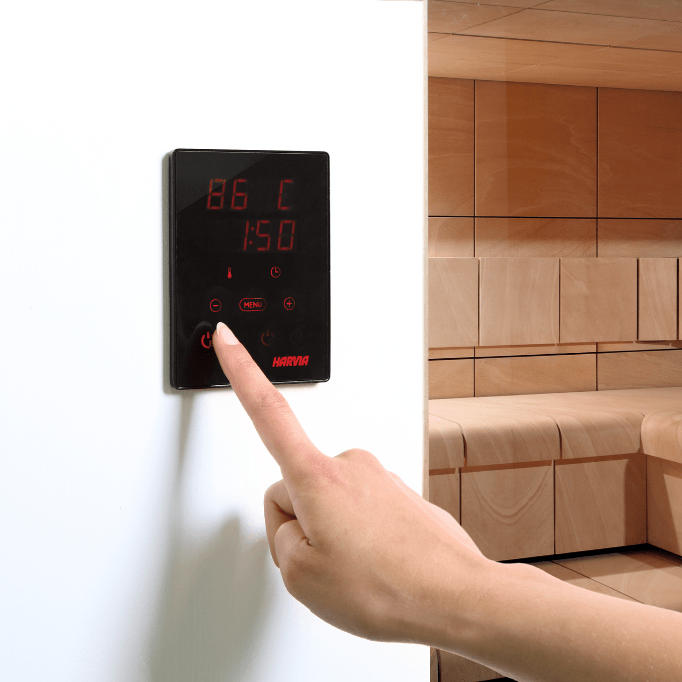 Harvia KIP80W Electric Sauna Heater Package