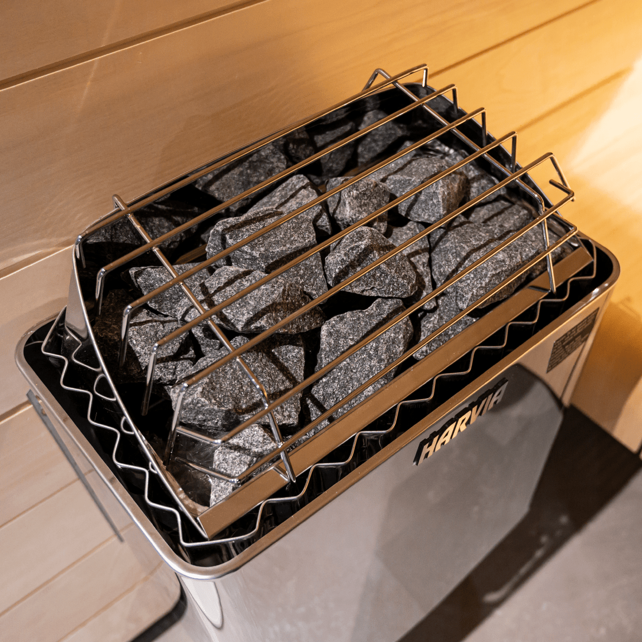Harvia KIP80B 8 kW Electric Sauna Heater w/ Built-in Controls