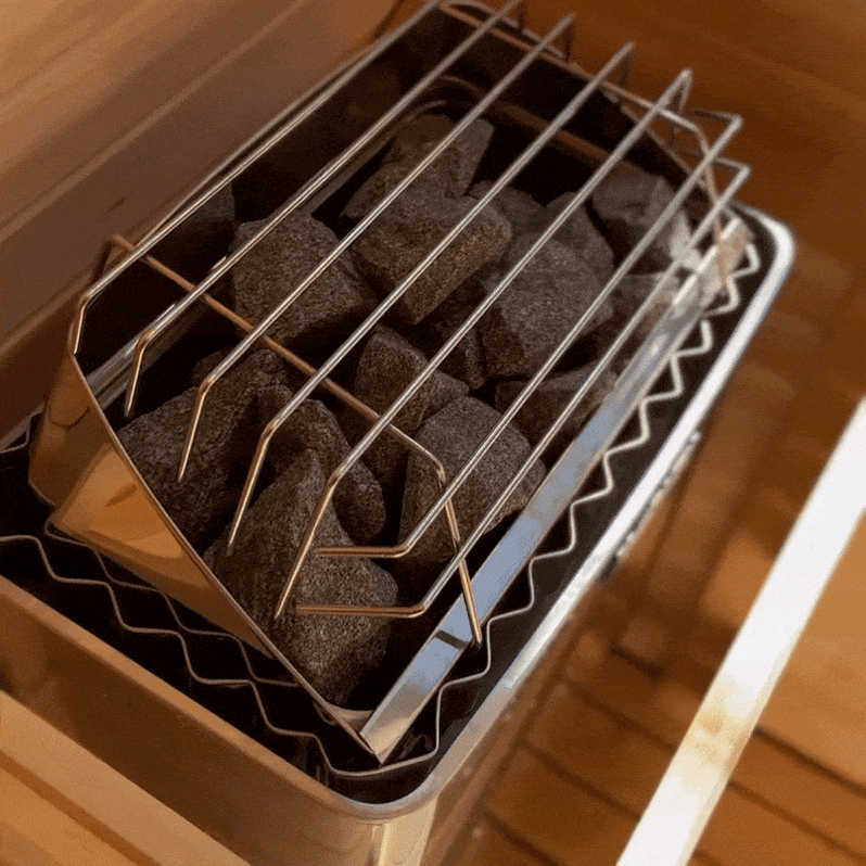 Harvia KIP45W Electric Sauna Heater Package