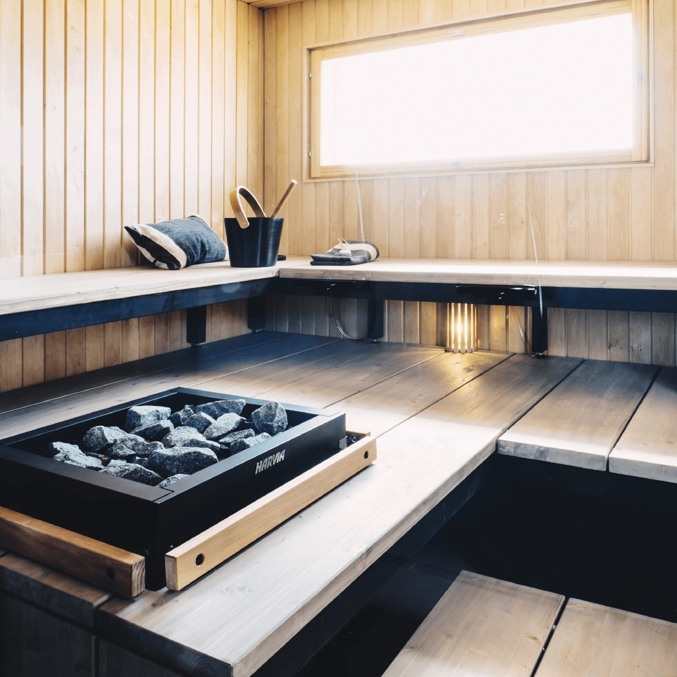 Harvia Virta Combi HL60SA 6.0kW Electric Sauna Heater