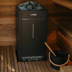 Harvia Virta Combi HL90SA Steamer & Electric Sauna Heater Package