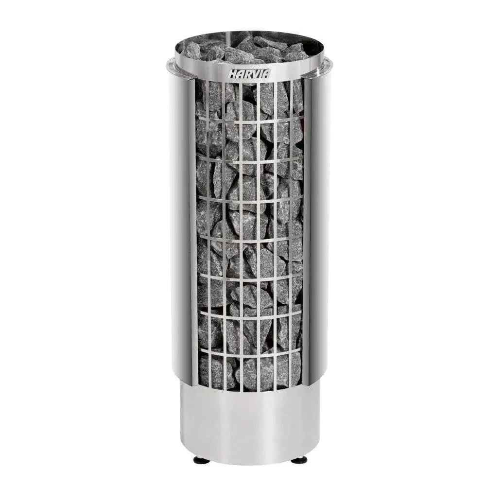 Harvia Cilindro PC80E Sauna Heater Package
