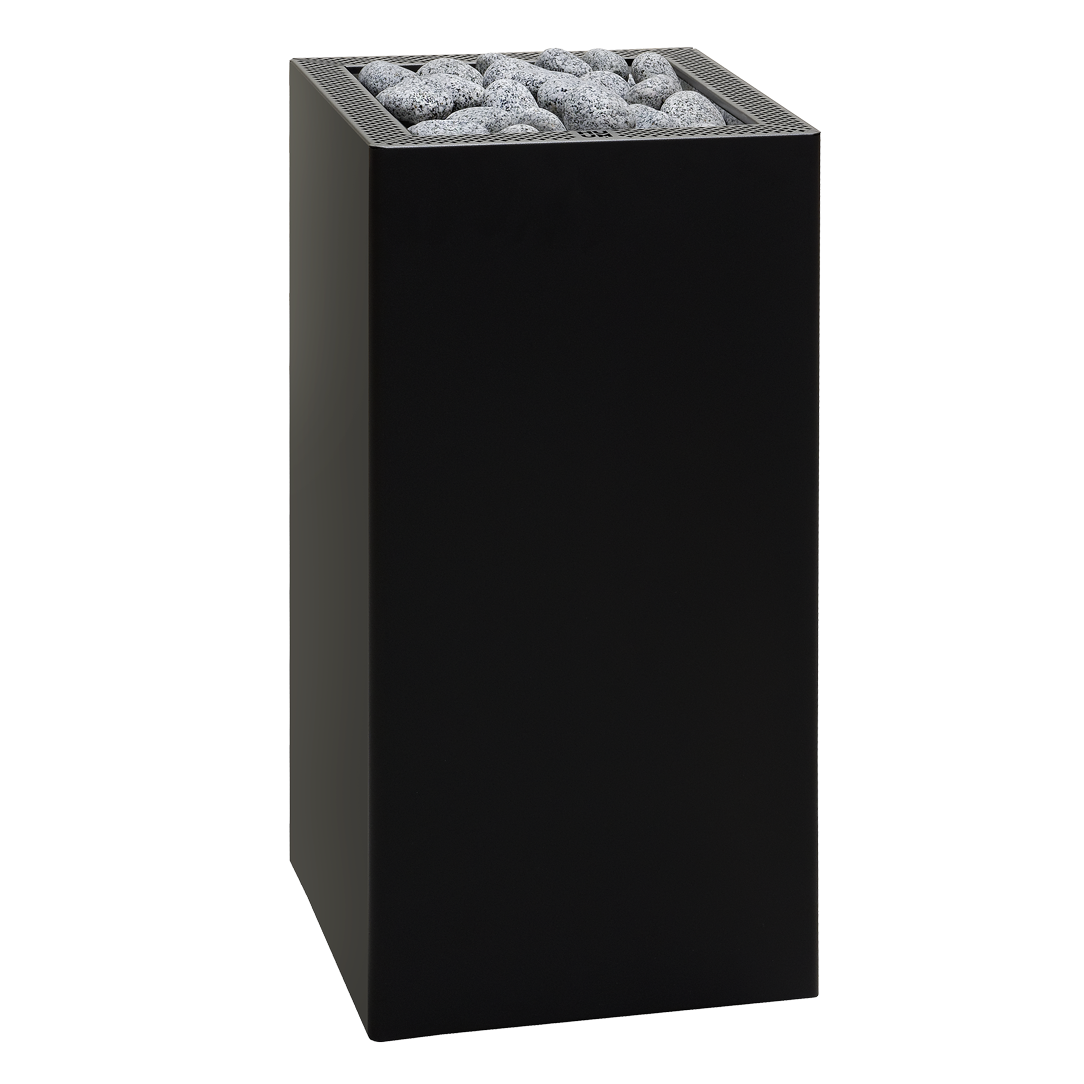 HUUM Sauna Heater Black (with Black Inlay) / Black HUUM Core 6kW 240V Electric Sauna Heater
