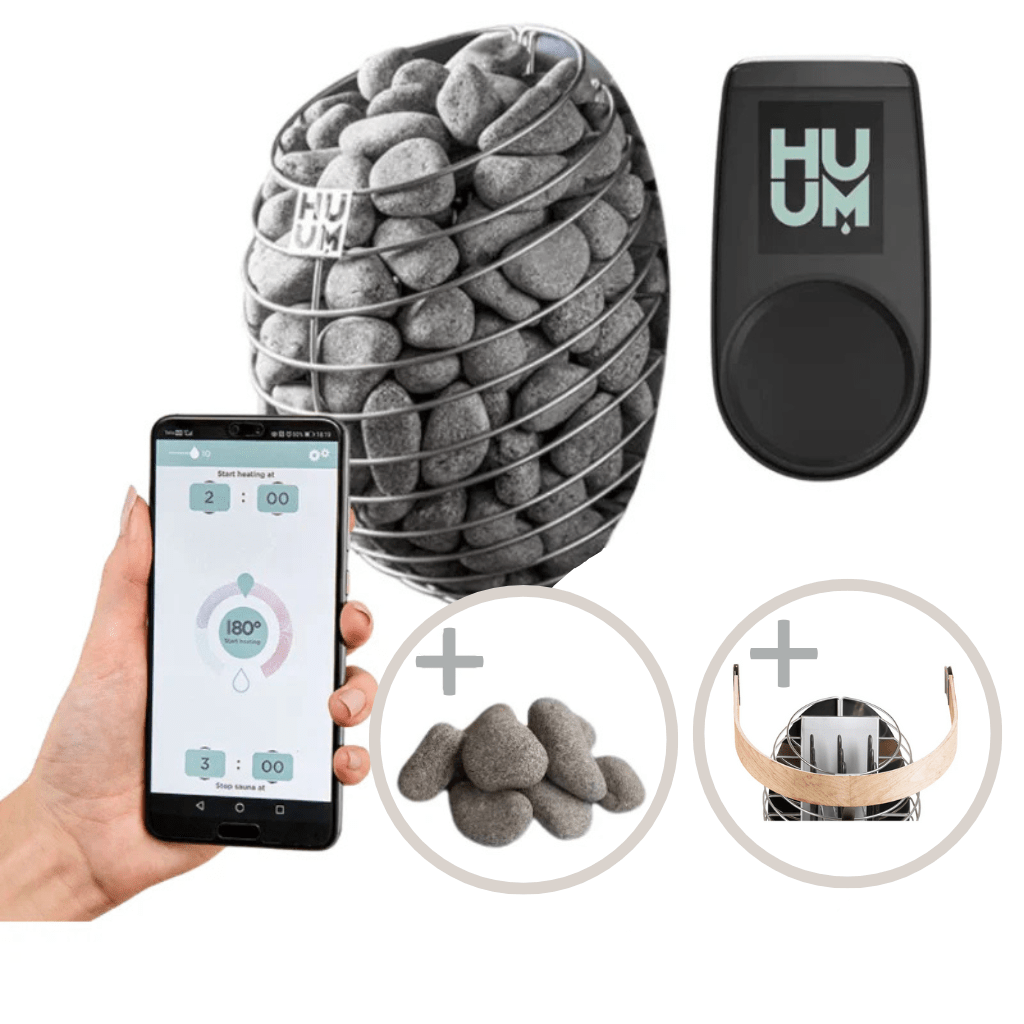 HUUM Drop Series 4.5kW Sauna Heater Package