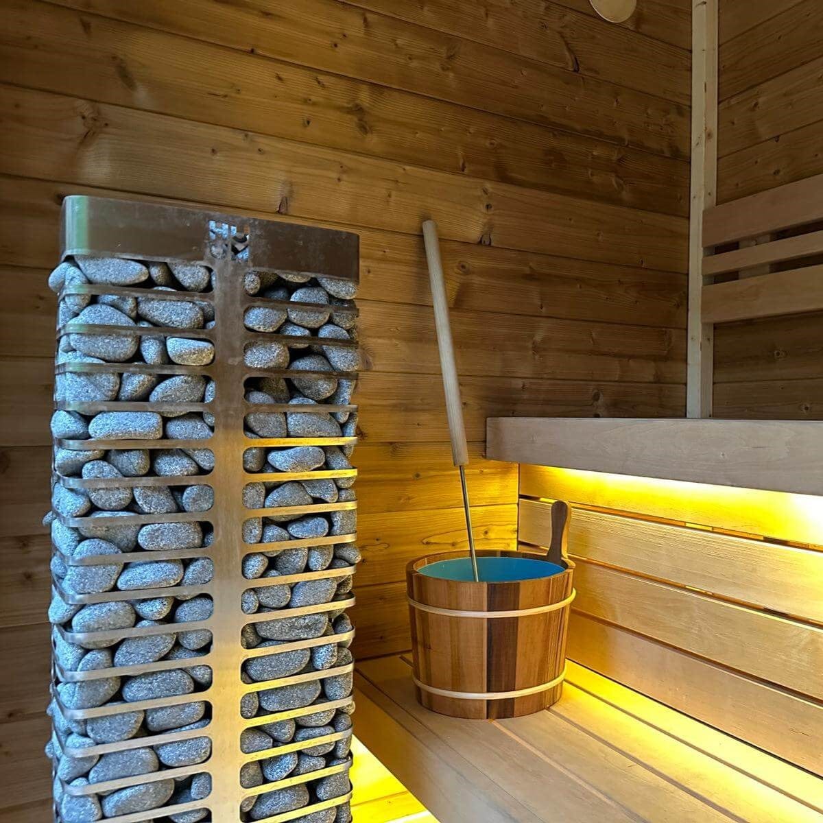 HUUM STEEL Series 9.0kW Sauna Heater Package