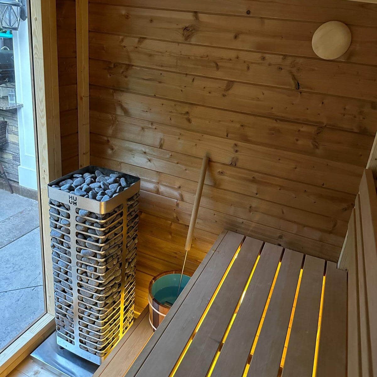 HUUM STEEL Series 9.0kW Sauna Heater Package