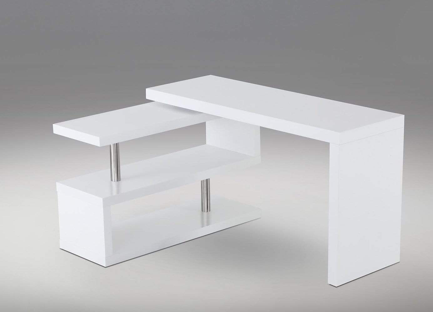 LP A33 Office Desk in White | J&M Furniture