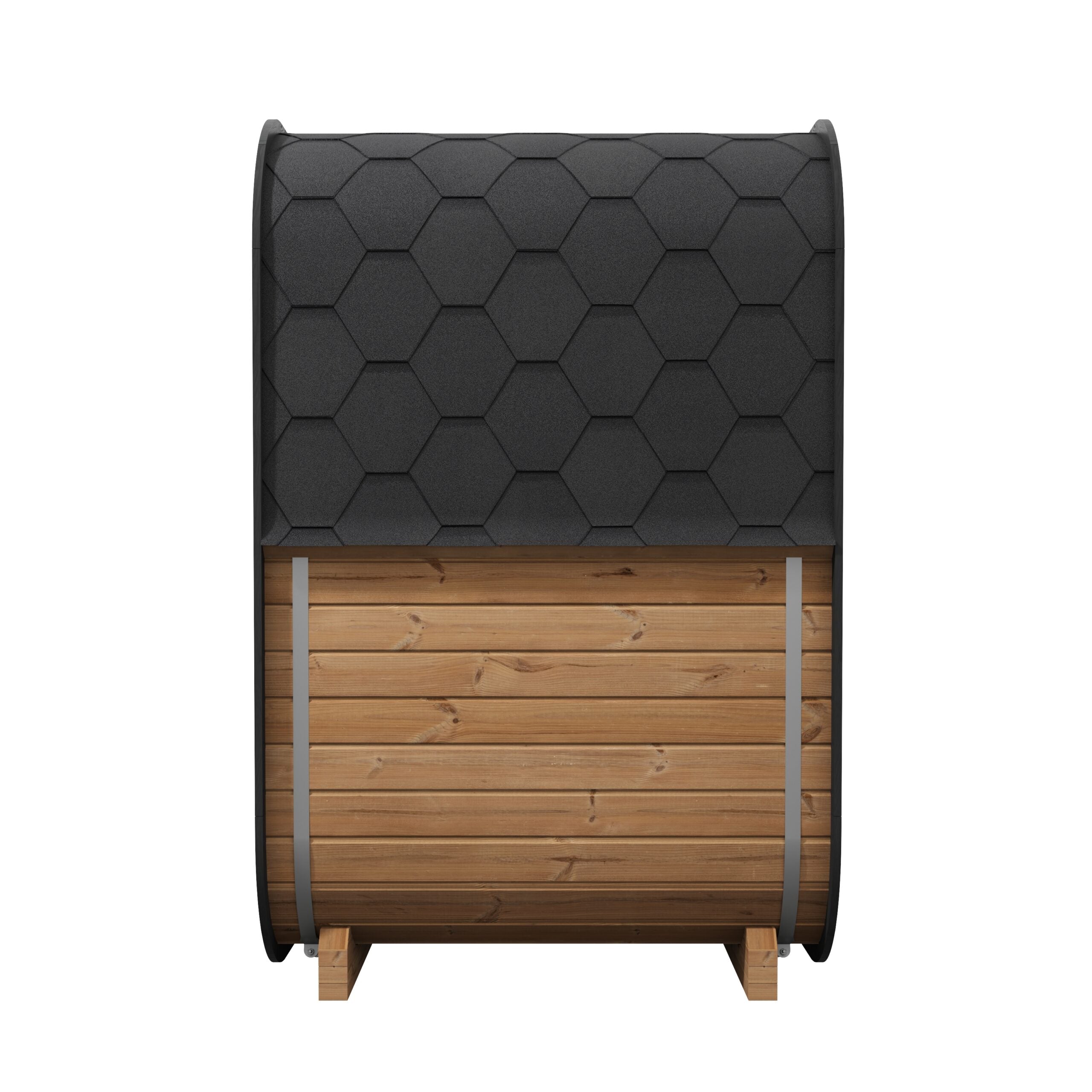 SaunaLife Model CL3G 1-2 Person Cube Series Outdoor Sauna Kit