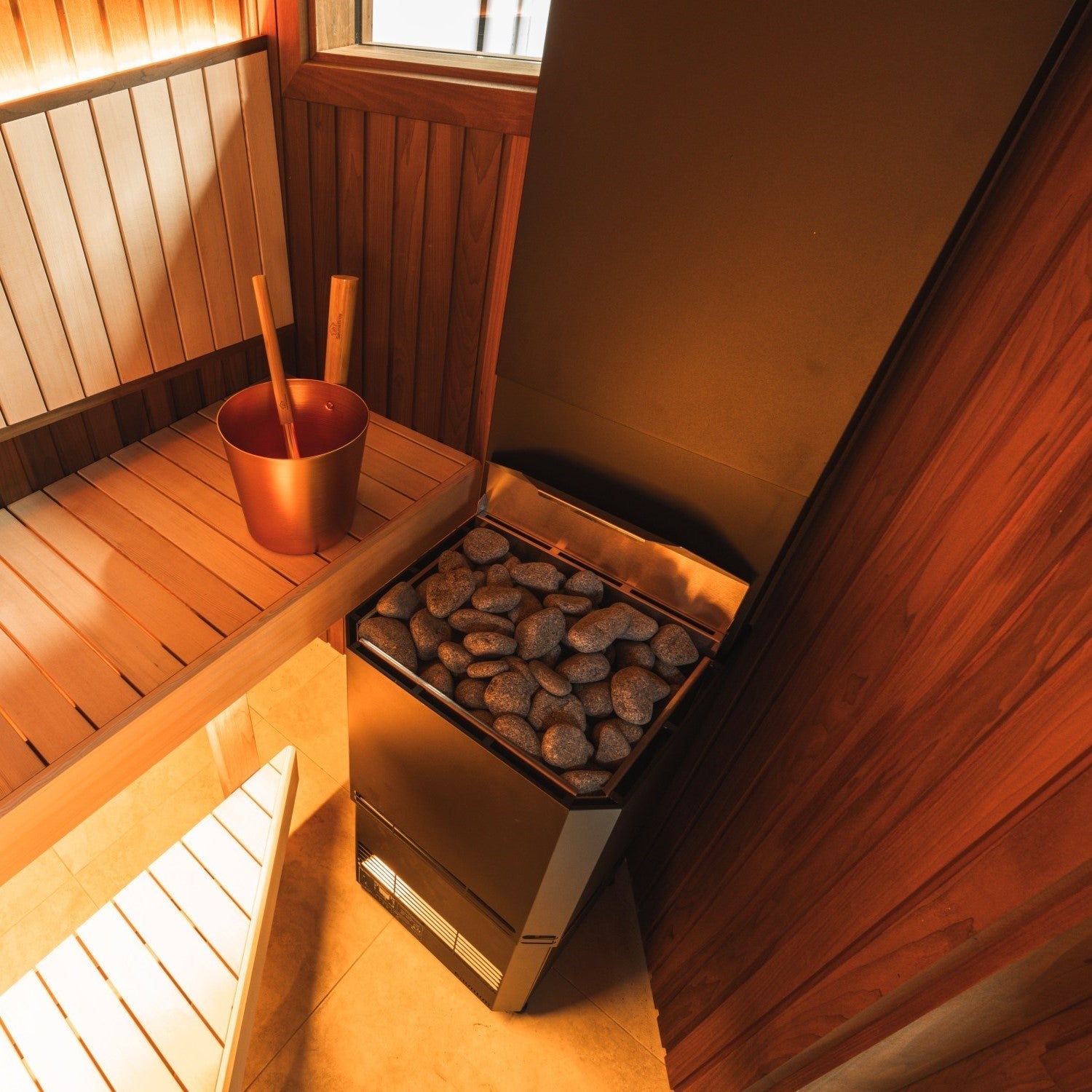 Saunum AIR L 13 WiFi Sauna Heater Package