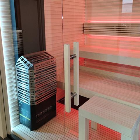 Saunum AIR 5 Sauna Heater, 4.8kW w/Climate Equalizer