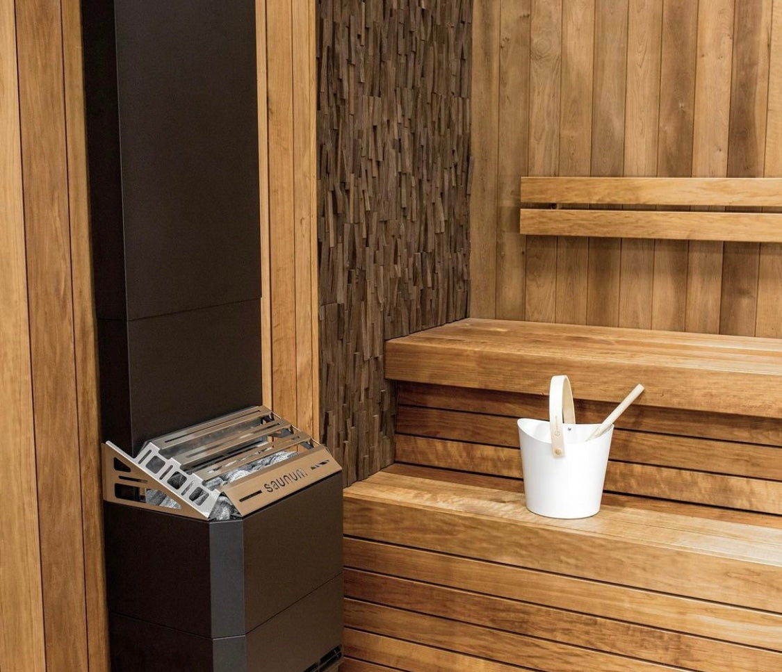 Saunum AIR 7 Sauna Heater, 6.4kW w/ Climate Equalizer