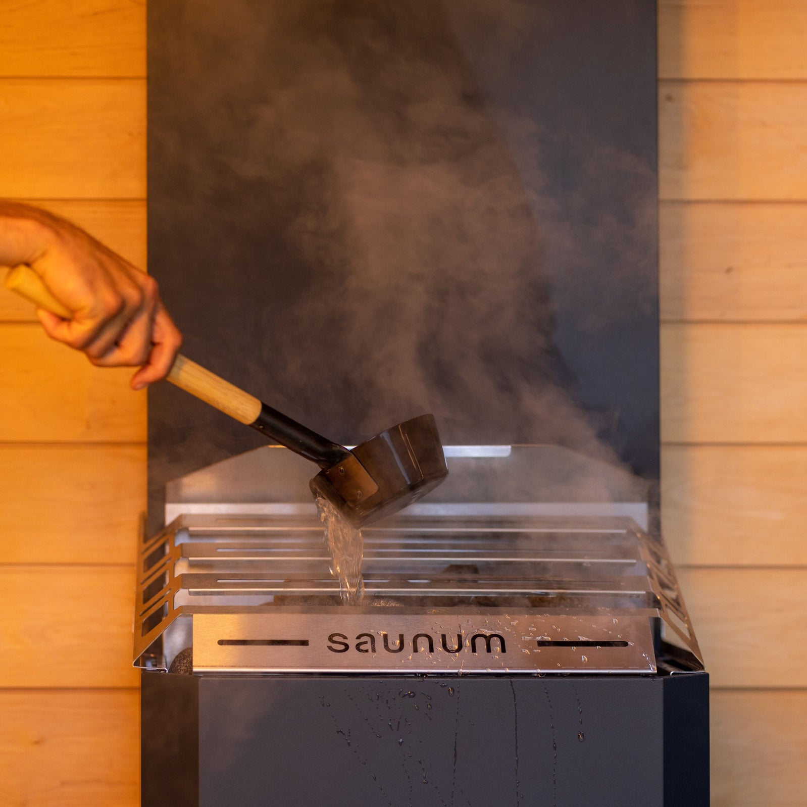 Saunum AIR 7 Sauna Heater, 6.4kW w/ Climate Equalizer