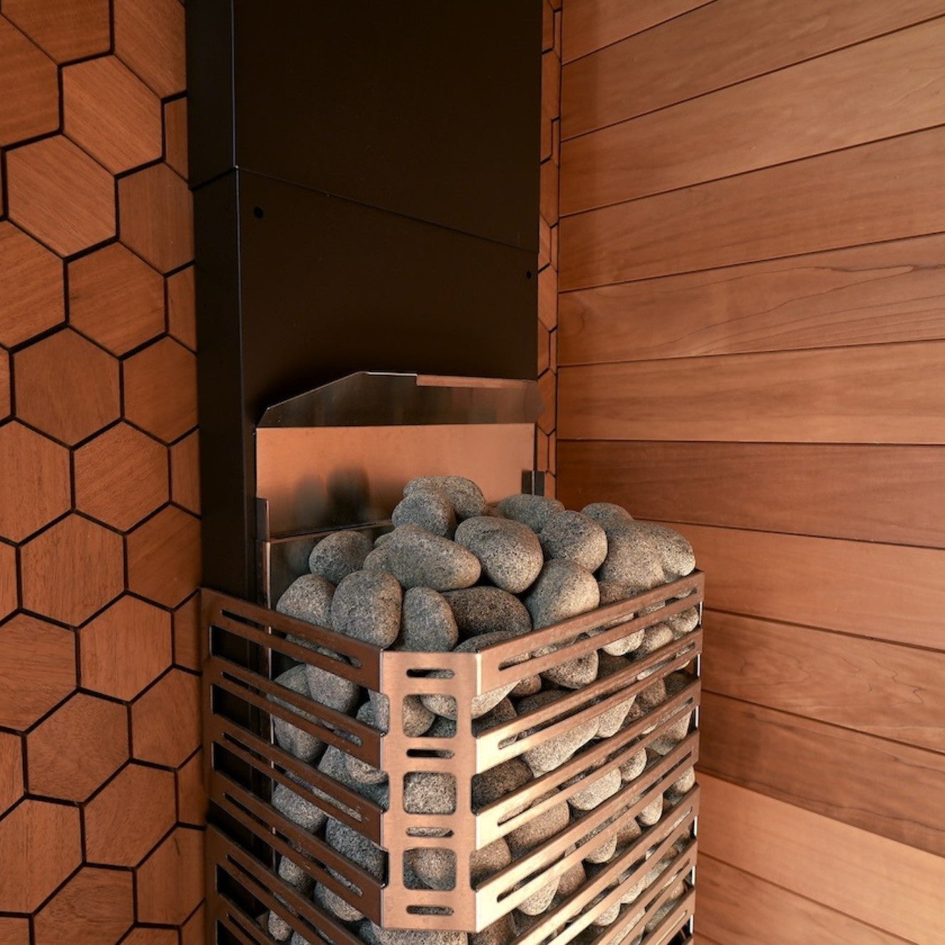 Saunum AIR 7 Sauna Heater, 6.4kW w/ Climate Equalizer