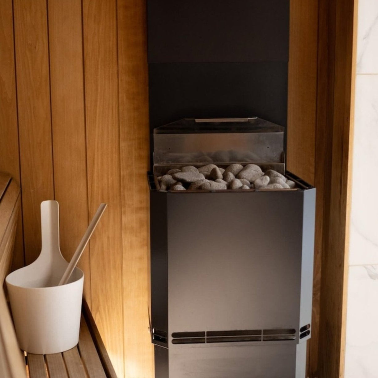 Saunum AIR L 15 WiFi Sauna Heater Package