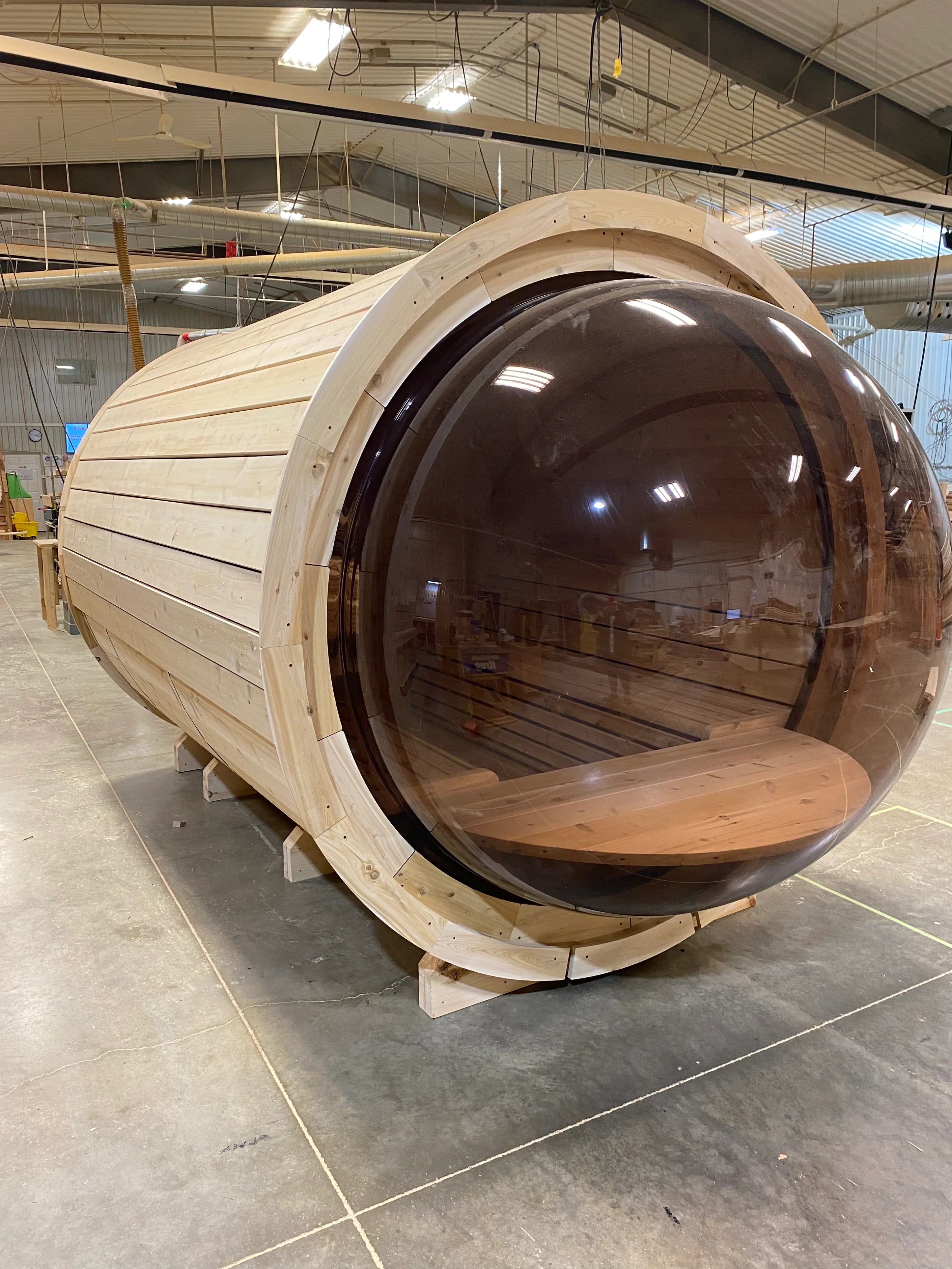 True North Panorama Barrel Outdoor Sauna