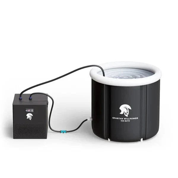 Warrior Cold plunge Spartan portable ice bath + Warrior Pro Water Chiller WARRIOR WILLPOWER THE SPARTAN PORTABLE ICE BATH